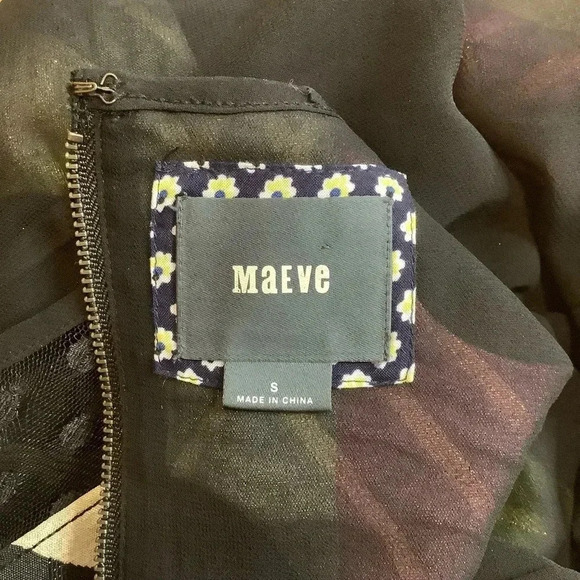 ANTHROPOLOGIE MAEVE Statement Jacquard Dress Size S - Picture 9 of 16